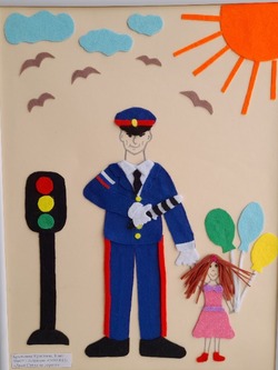 Астраханские полицейские провели детский конкурс