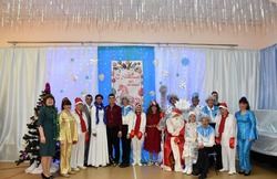 В Старо-Волжском доме-интернате прошел новогодний концерт