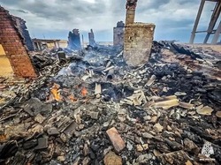 В селе Чулпан на пожаре погиб мужчина
