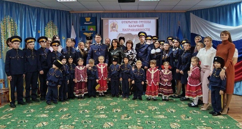 В икрянинской школе открылся класс казачьей направленности