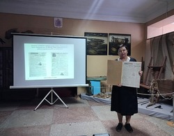 Икрянинским школьникам рассказали об истории «Северо-Каспийской правды»