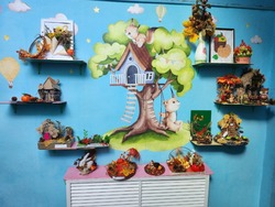 Икрянинская НОШ открыла выставку осенних детских работ