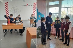 Сотрудники Волгоспаса встретились с икрянинскими школьниками