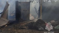 В Икрянинском районе горели дачи