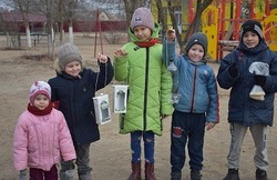 Воспитанники икрянинского центра «Ручеек» пригласили земляков присоединиться к акции