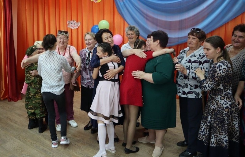 В Икрянинском районе прошла встреча двух поколений