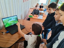 Ученики Житнинской школы побывали на онлайн-экскурсии по Мамаеву кургану