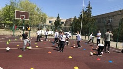 В Икрянинской НОШ организовали футбольный мастер-класс
