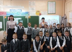 Музей истории рыболовства села Икряное провел для школьников краеведческий урок