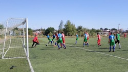 В Икряном прошёл матч первенства Астраханской области по футболу