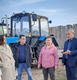 Участники «Школы фермера» посетили село Бахтемир