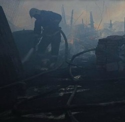 В Икрянинском районе произошел пожар в жилом доме
