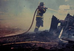 В Икряном короткое замыкание стало причиной пожара