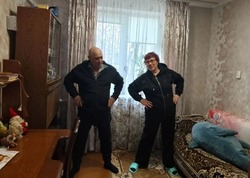 Для икрянинских пенсионеров провели физкультминутку