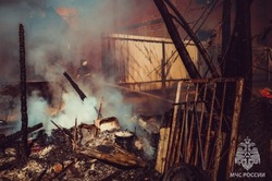 В Икрянинском районе произошёл пожар из-за короткого замыкания