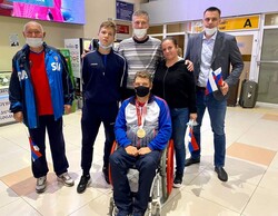 Астраханцы-паралимпийцы вернулись с игр в Токио