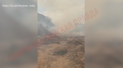 В Икряном ликвидировали пожар на стихийной свалке