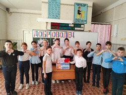 Ученики Житнинской школы приняли участие в акции «Коробка добра»