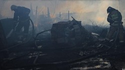 В Икрянинском районе на пожаре погиб мужчина