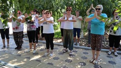 В Икрянинском районе отметили Международный день йоги