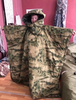 Сшитое икрянинцами пончо спасло жизнь солдата