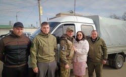 Икрянинцы отправили новый груз в зону СВО
