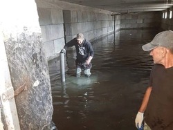 Жителям многоквартирного дома в селе Бахтемир заменили канализационные трубы