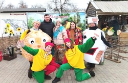 Икрянинцы приняли участие в областной Масленице