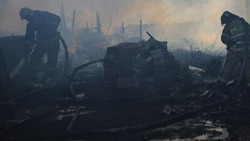 В Икрянинском районе горел частный дом